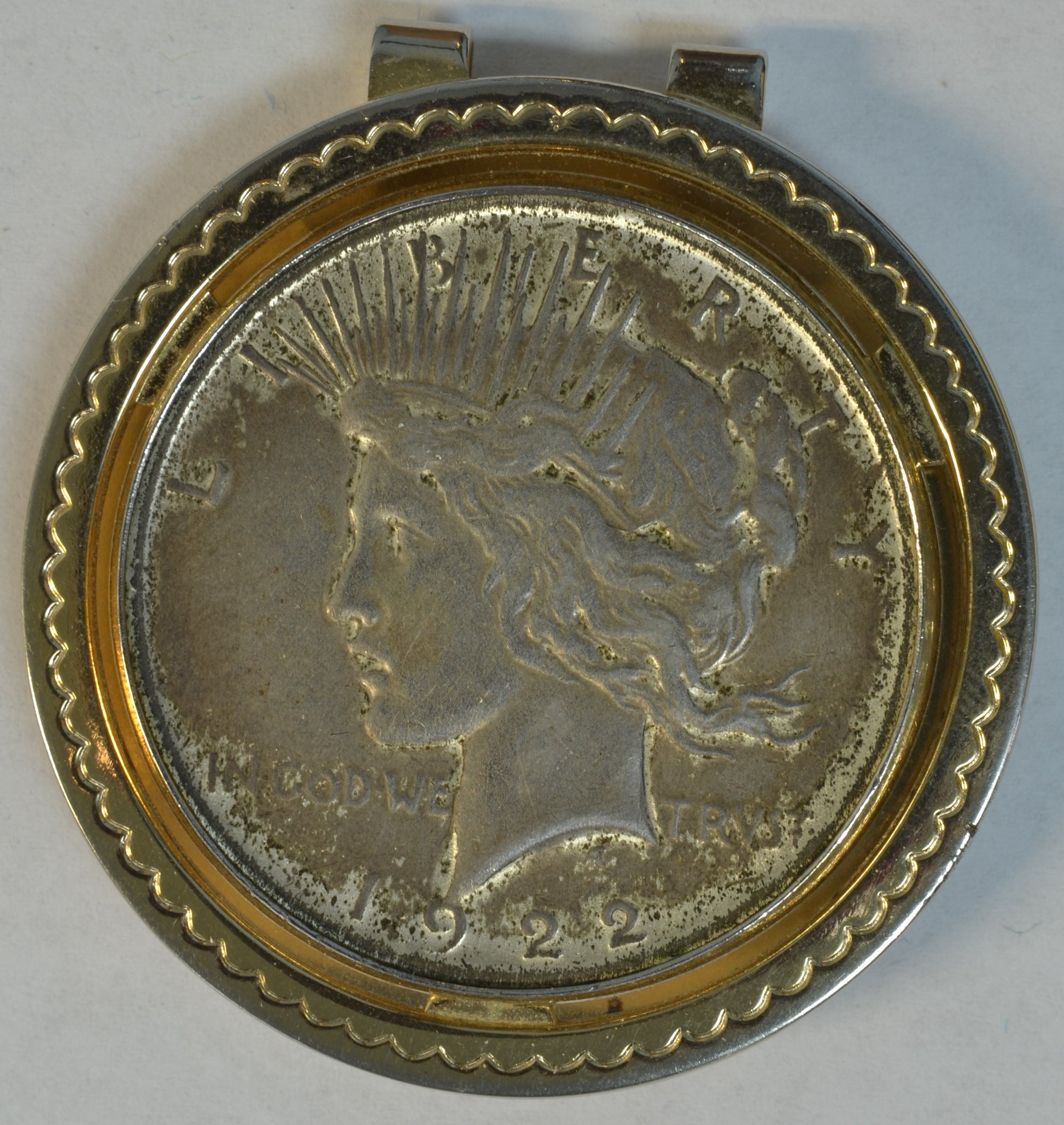 1922 Silver Dollar Paper Clip