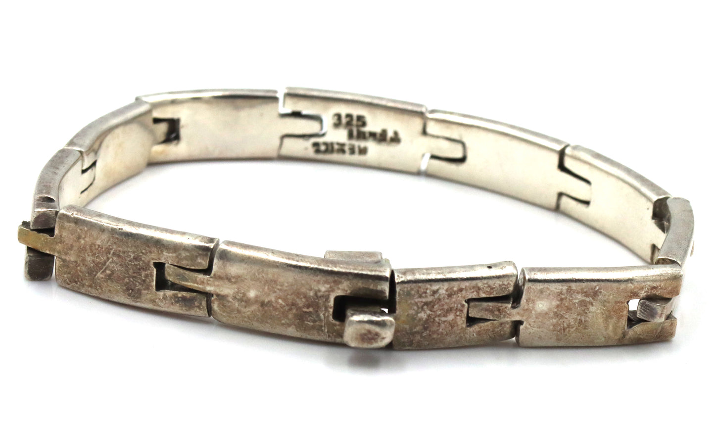 Vintage 925 sterling silver Mexico bracelet