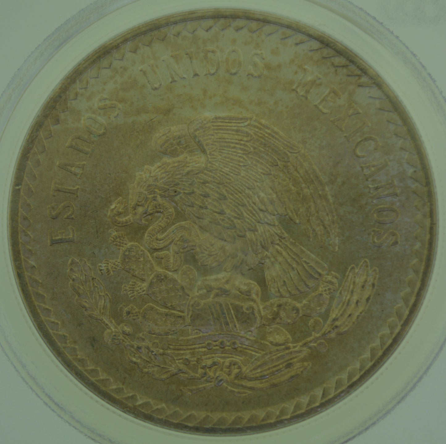 1947-MO 5 Peso Mexico PCGS MS66