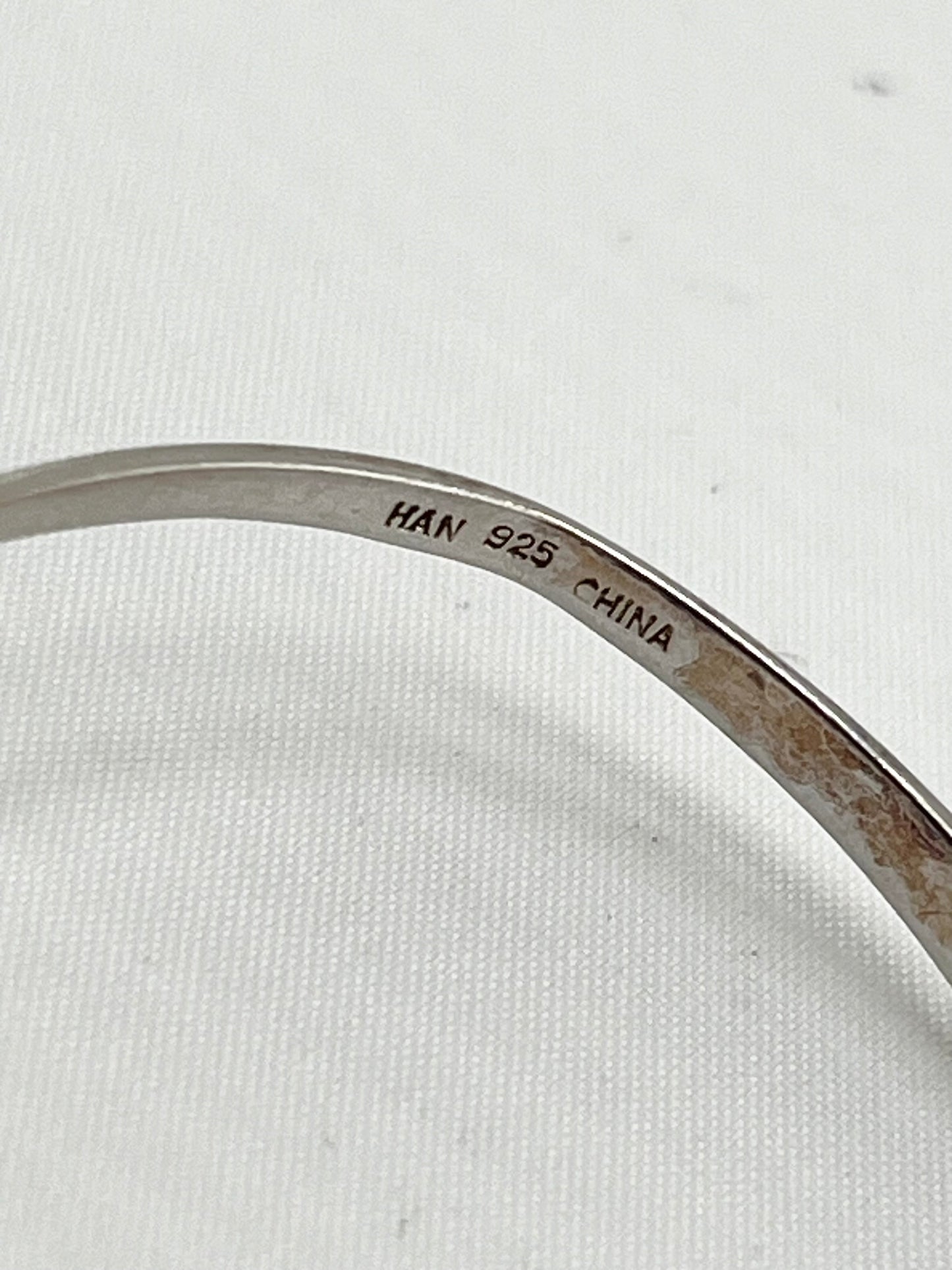 925 Sterling Silver Butterfly Cuff Bracelet