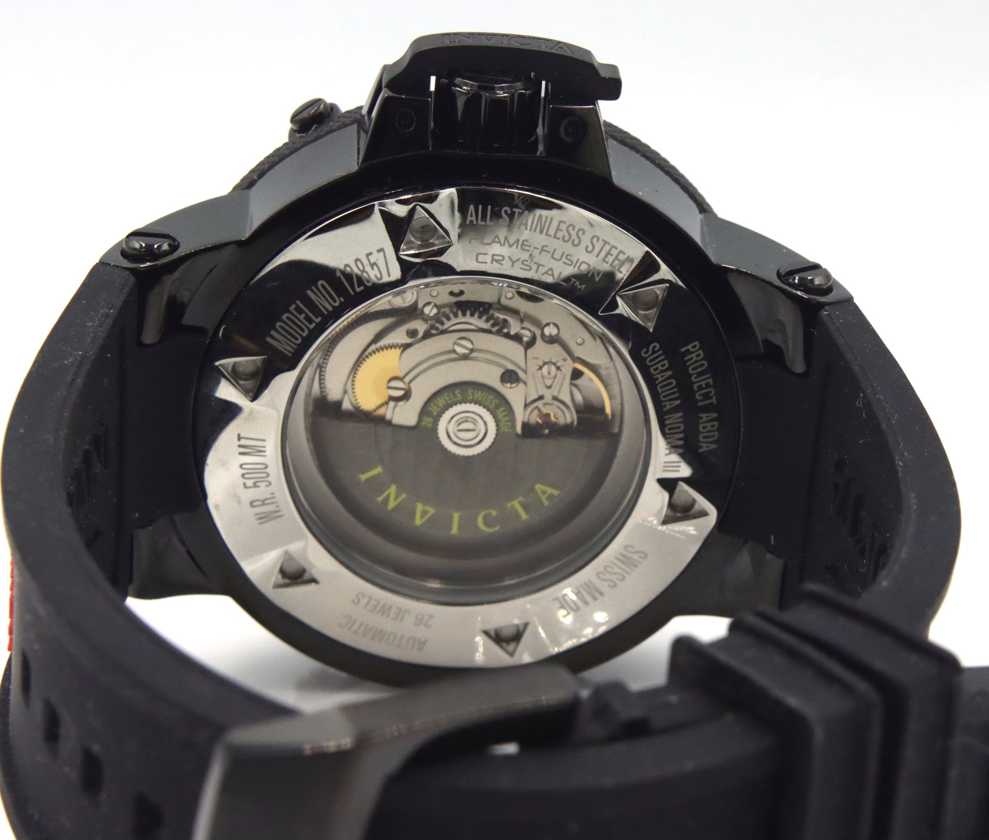 Invicta Subaqua Noma III with a striking blue dial and black case