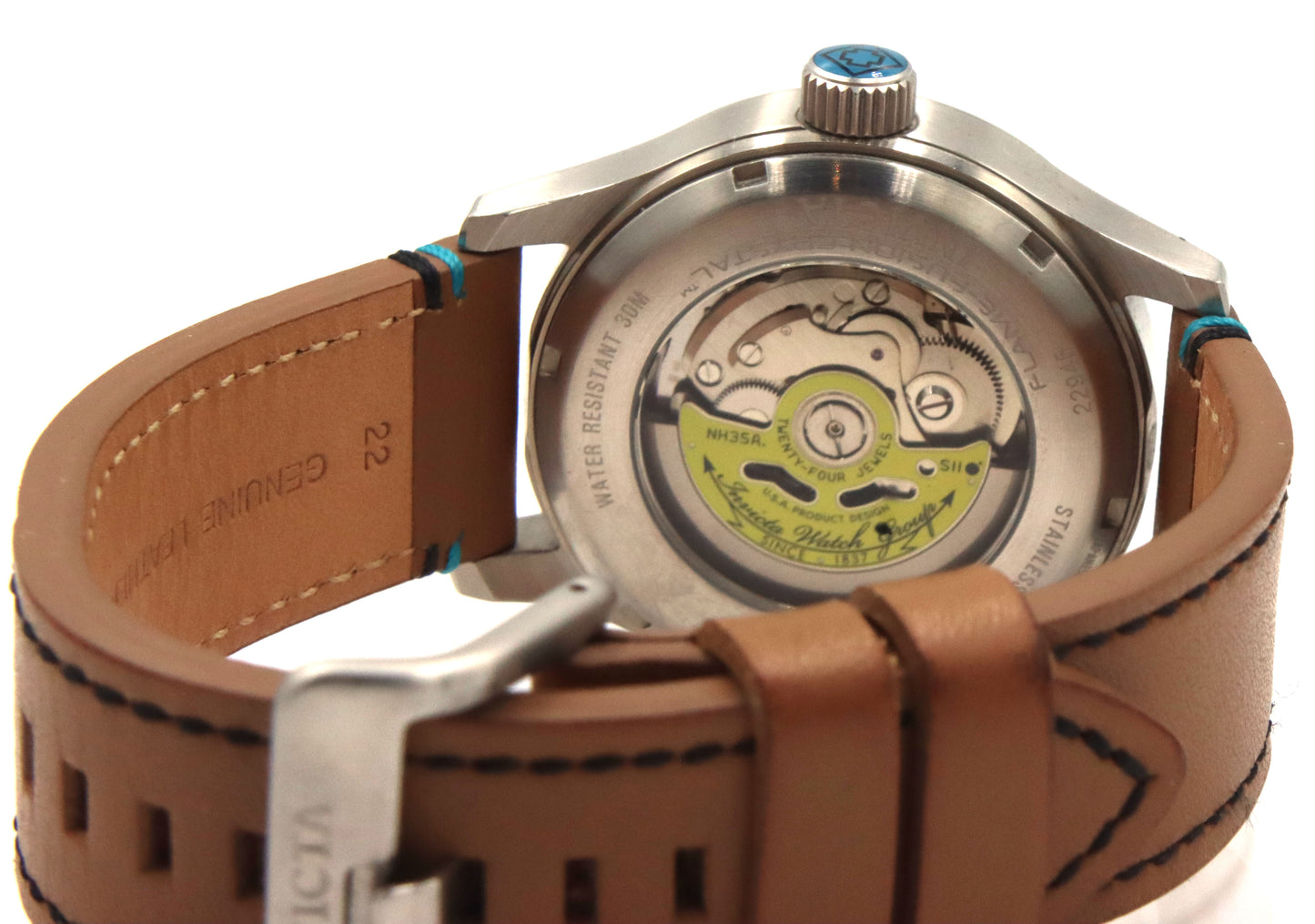 Invicta black dial watch