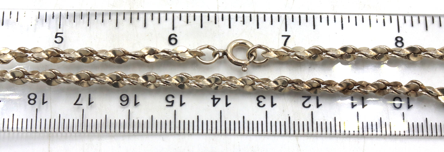 Group lot of 6 vintage 925 sterling silver necklaces