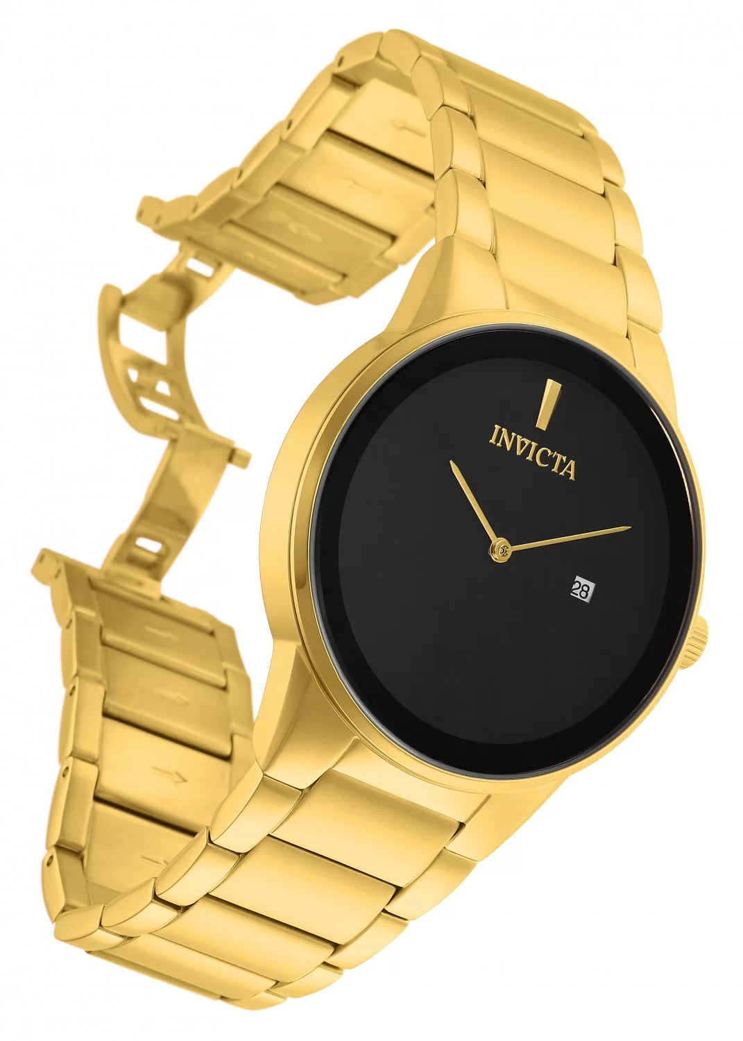 Invicta Women's Specialty Quartz 2 Hand Black Dial Watch