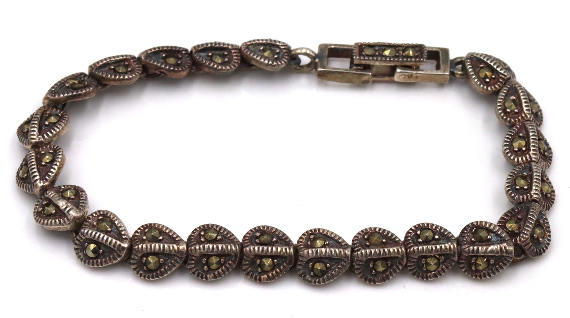 Group lot of 4 vintage 925 sterling silver bracelets