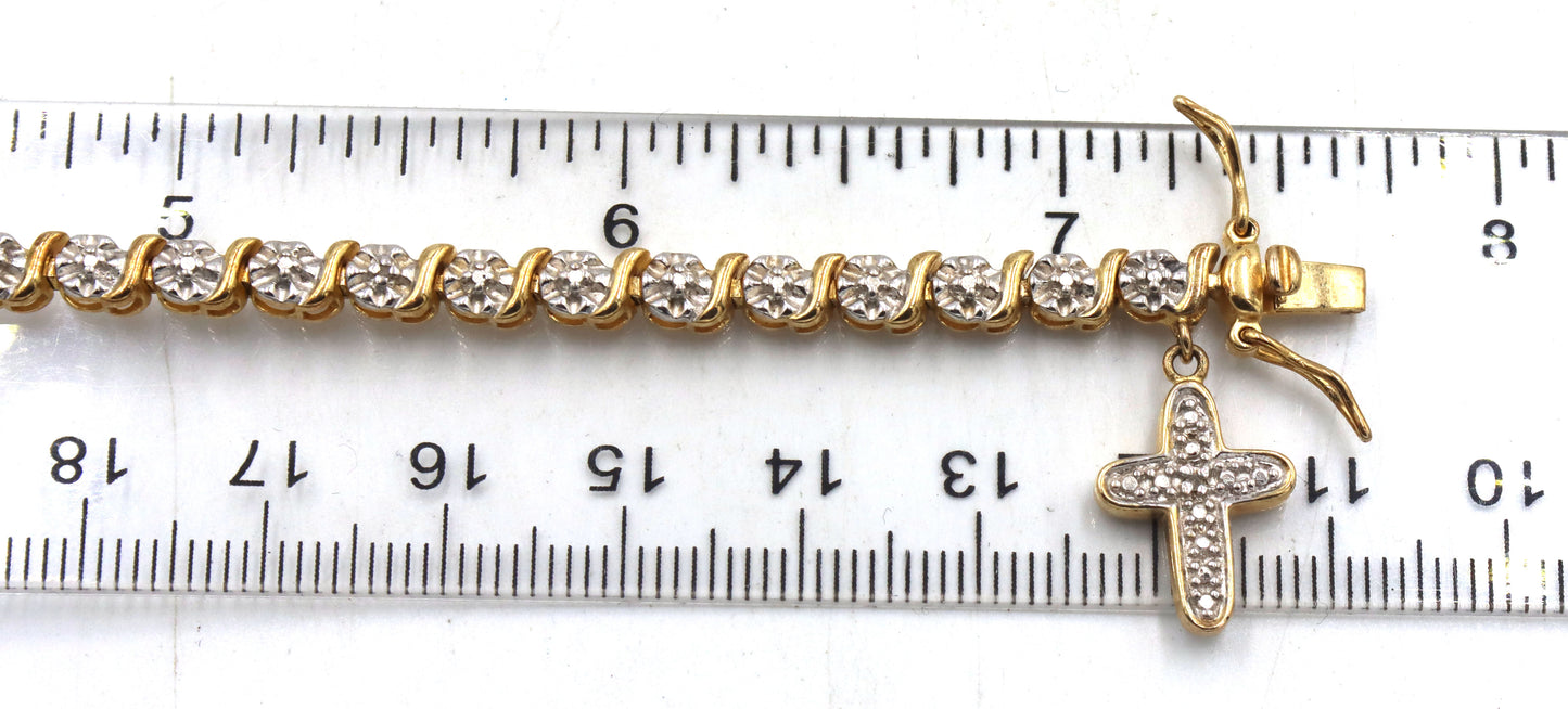 Group lot of 9 vintage 925 sterling silver bracelets