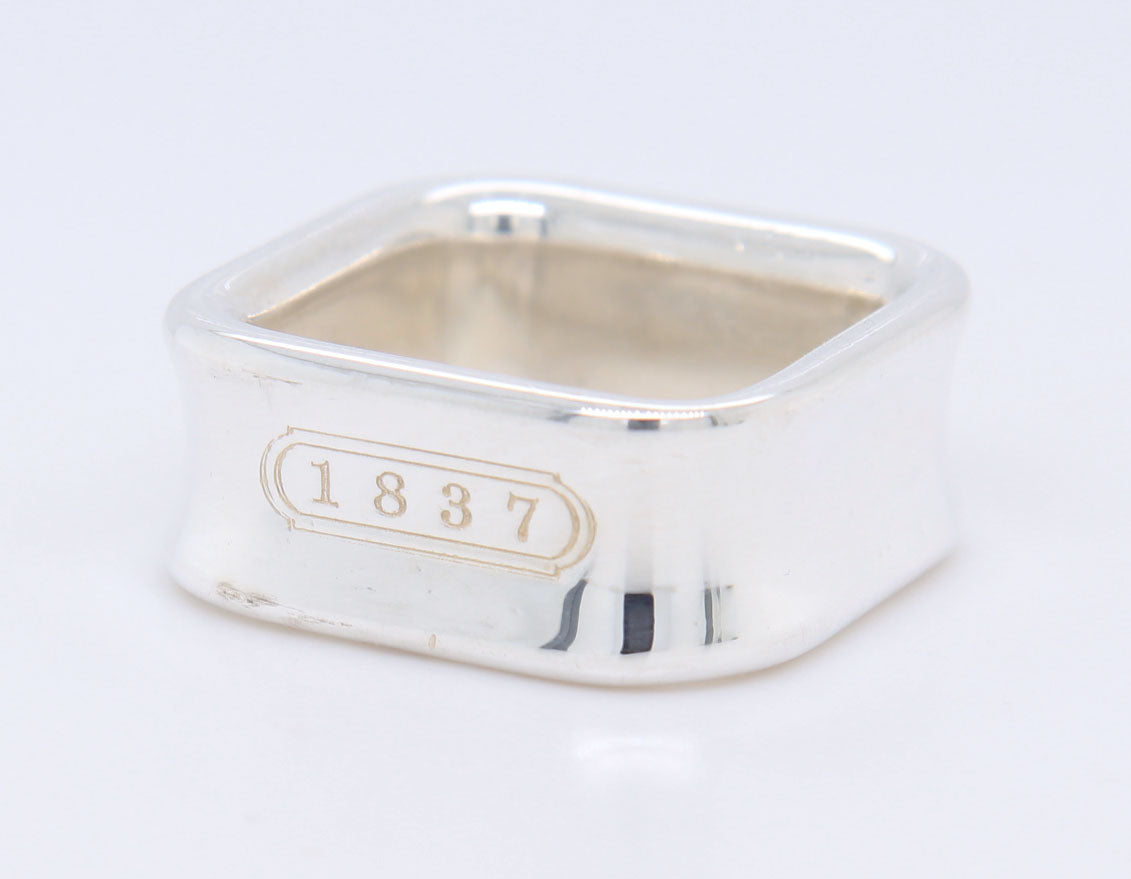Tiffany & Co 1837 Square Band Ring