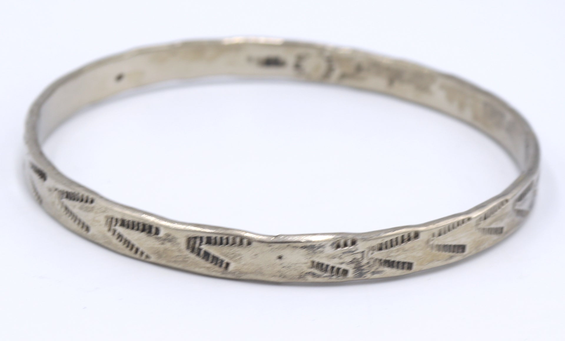 Group lot of 3 vintage 925 sterling silver bangles