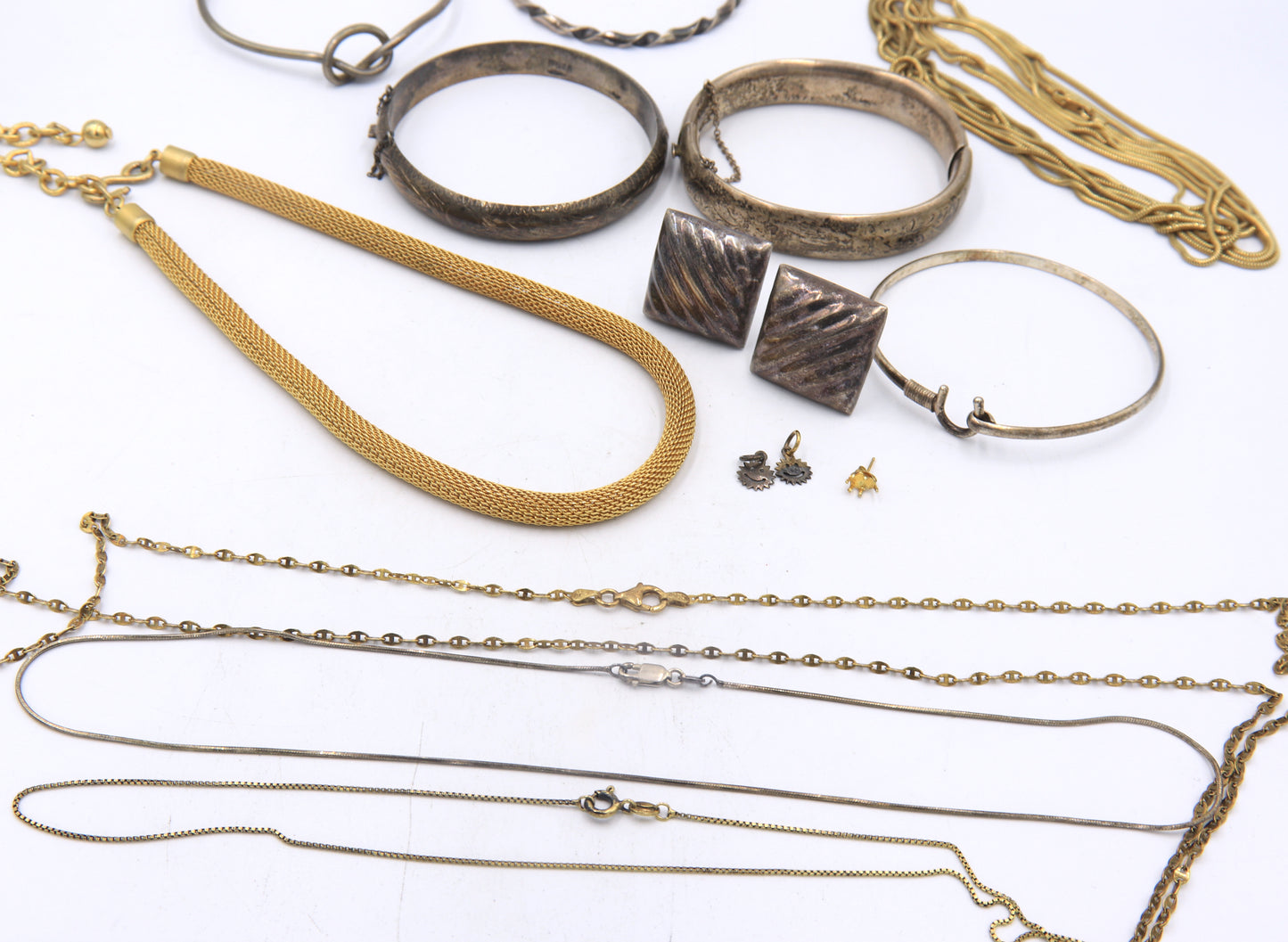 Group Lot of Silver and Custom Jewelry