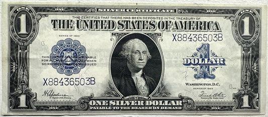 1923 $1 Silver Certificate Speelman White Fr. 237 Large Size Circulated