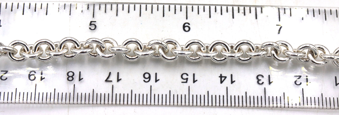 Group lot of 5 vintage 925 sterling silver bracelets