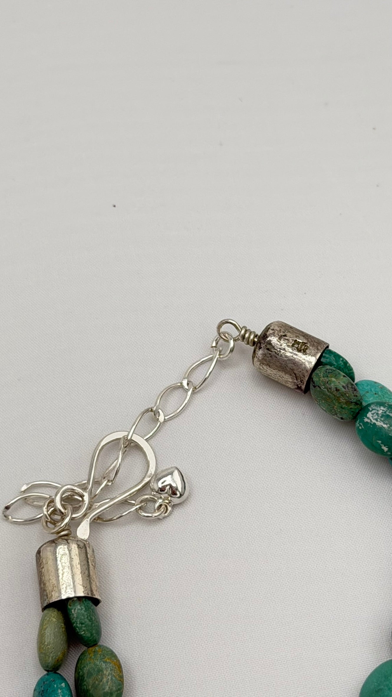 925 Sterling Silver Native American Turquoise Necklace