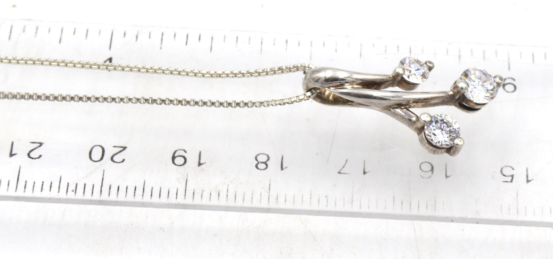 Group lot of 10 Vintage 925 sterling silver necklaces