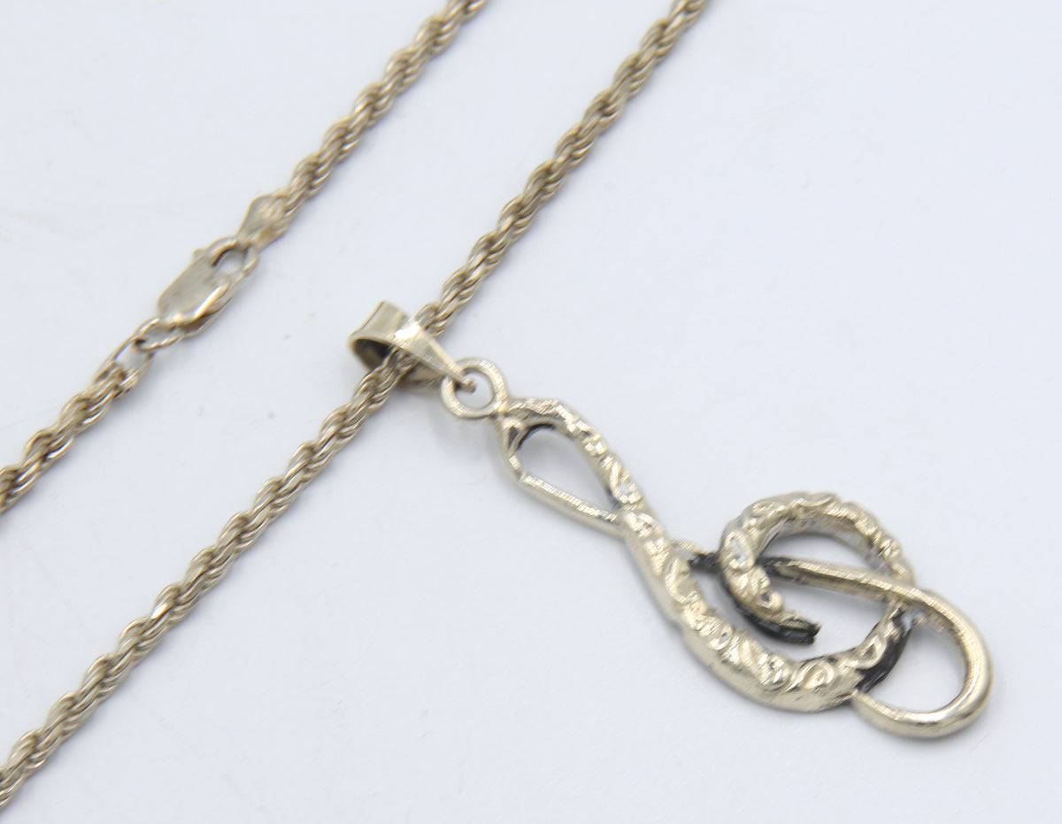 Group Lot of 4 Vintage 925 Sterling Silver Necklaces
