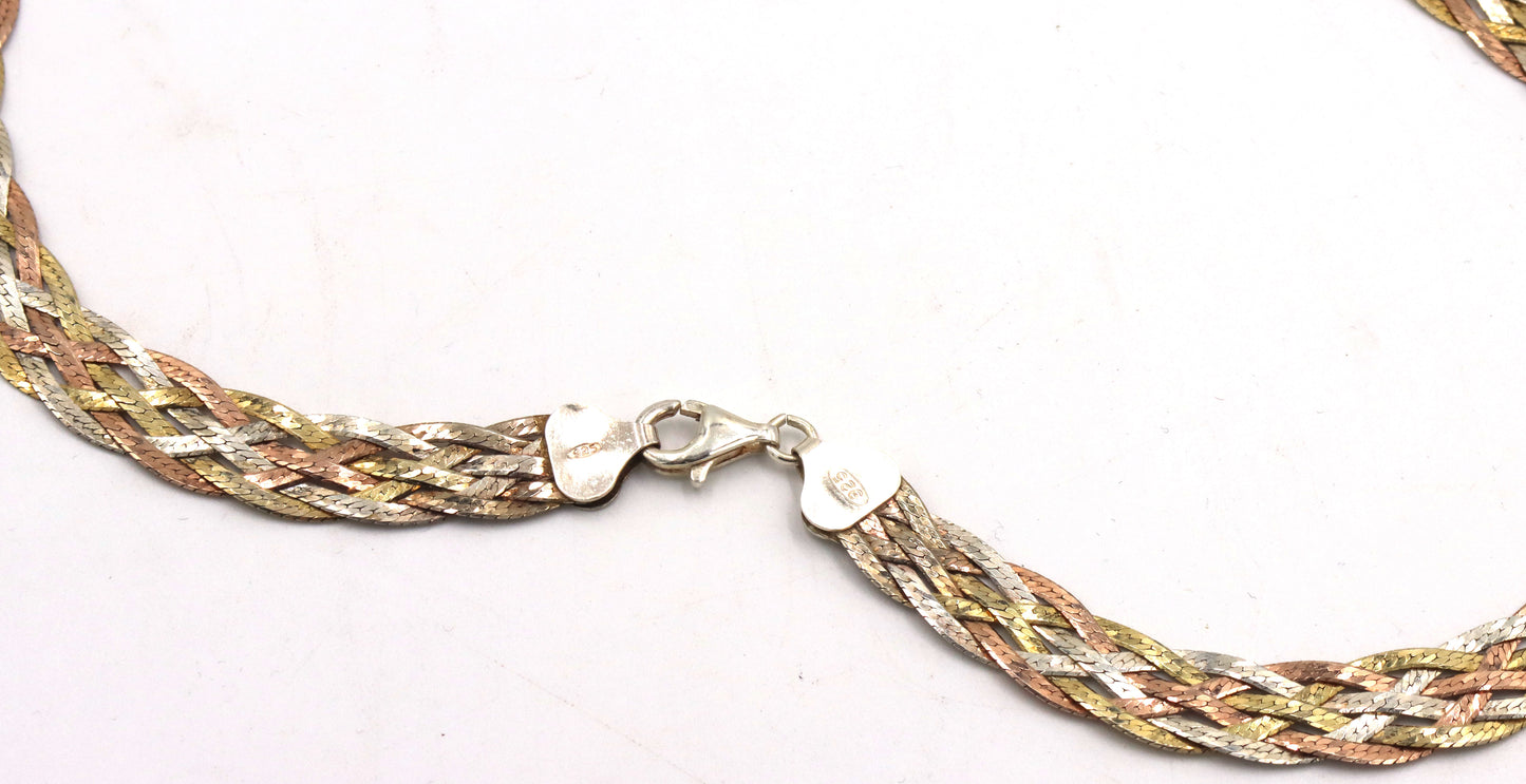 Group of vintage 925 sterling silver jewelry