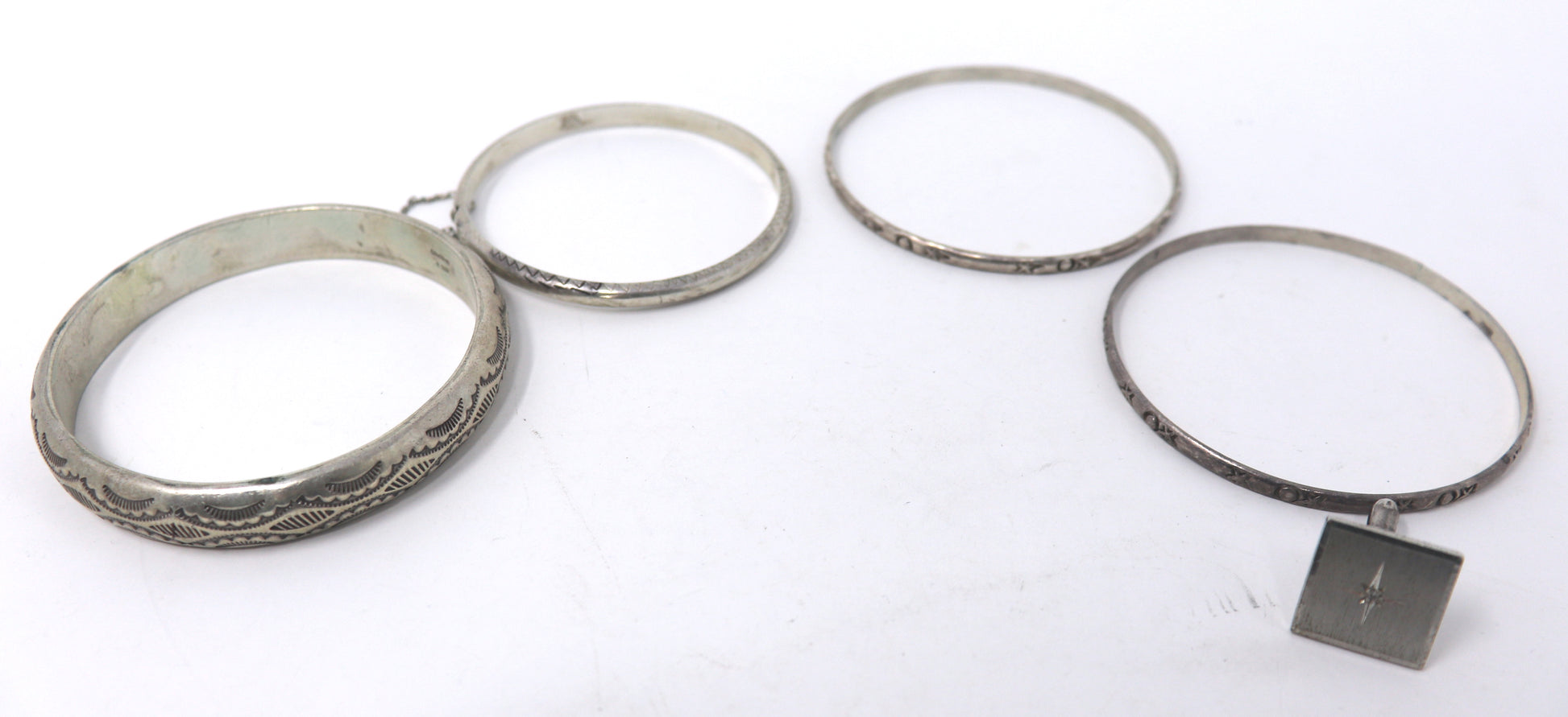 Bag of Vintage Sterling Silver Jewelry