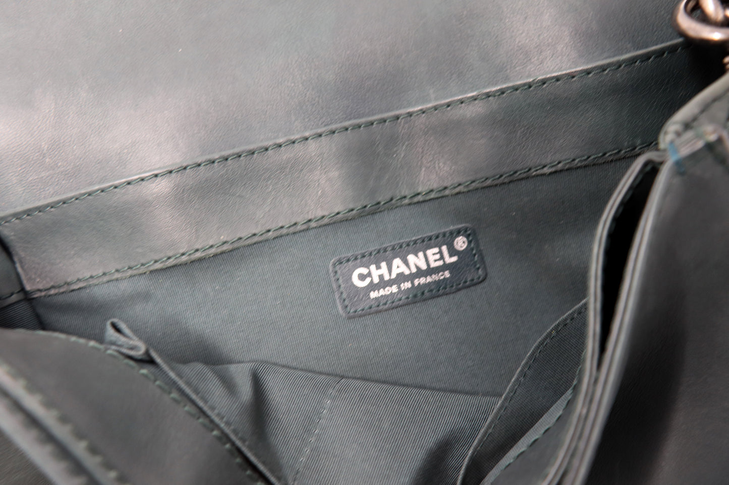 Chanel Boy Medium Reverso Calfskin Leather Shoulder Bag