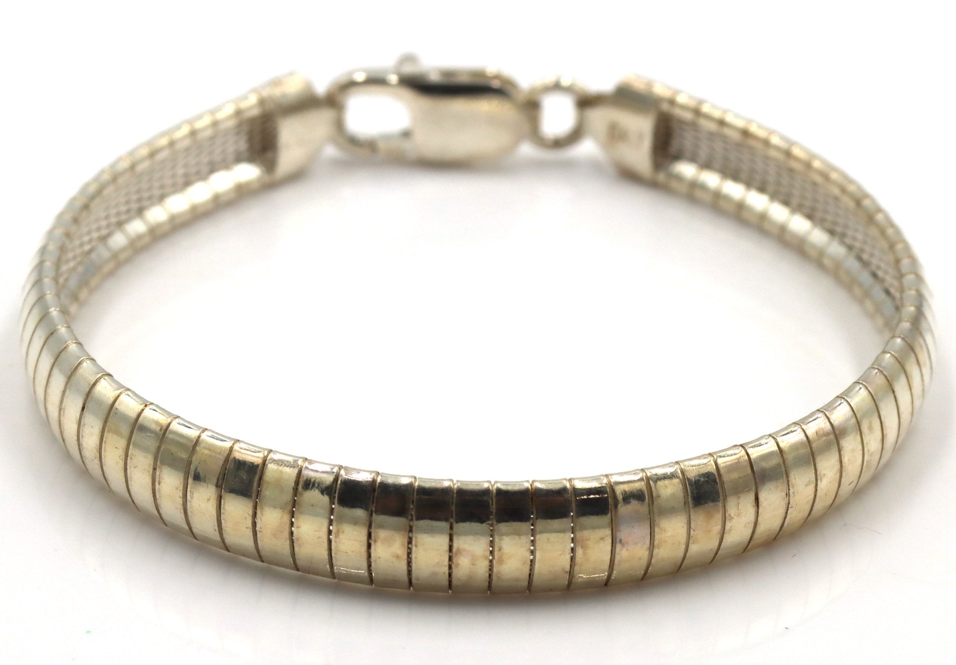 Group lot of 5 vintage 925 sterling silver bracelets