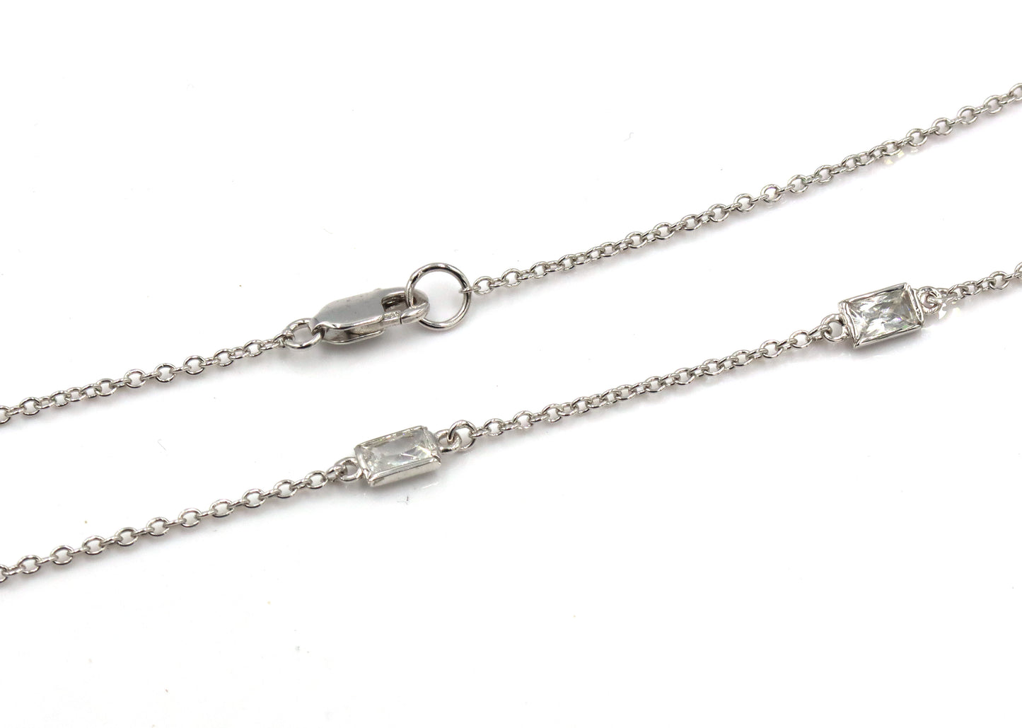 Group lot of 9 vintage 925 sterling silver necklaces