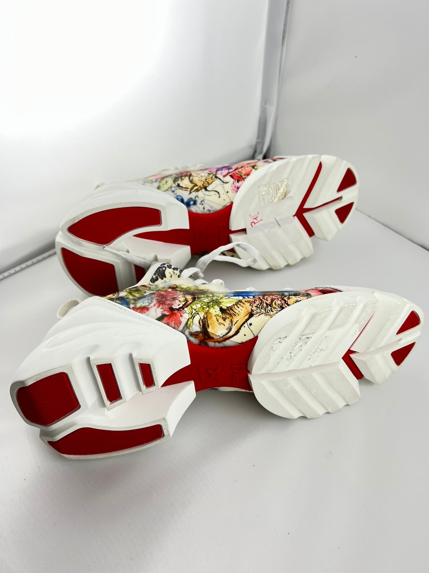 Christian Dior D Connect Zodiac Printed Brand Sneaker