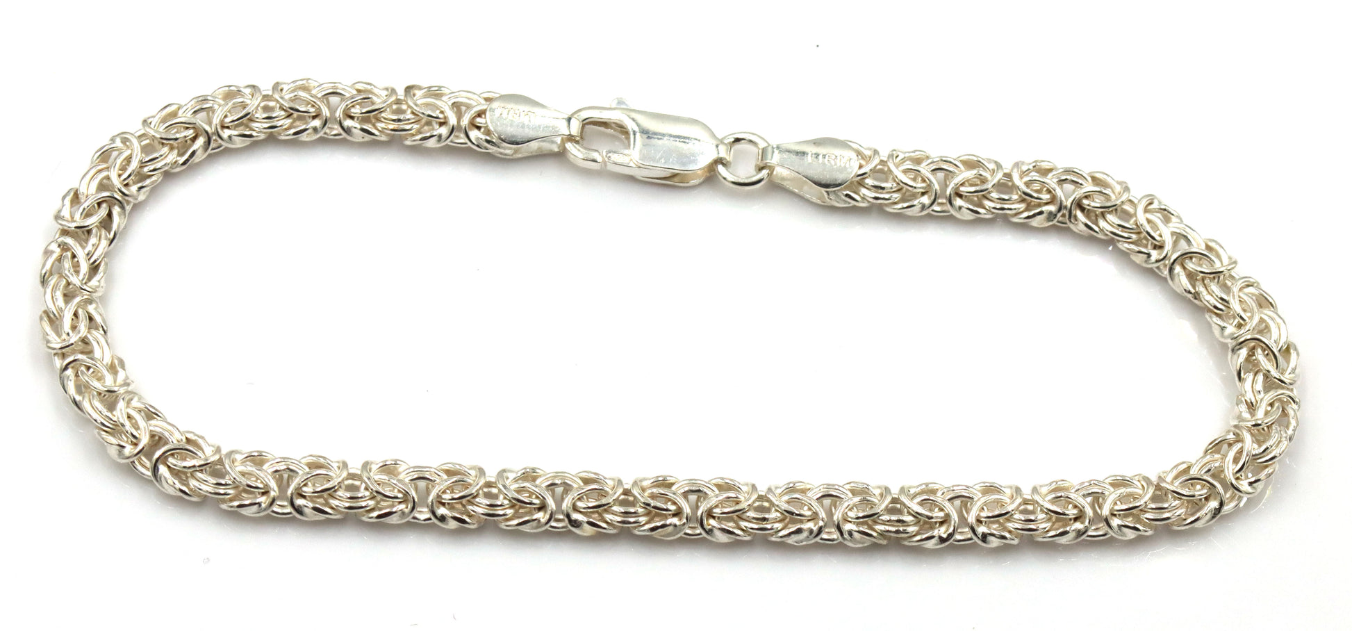 Group lot of 5 vintage 925 sterling silver bracelets
