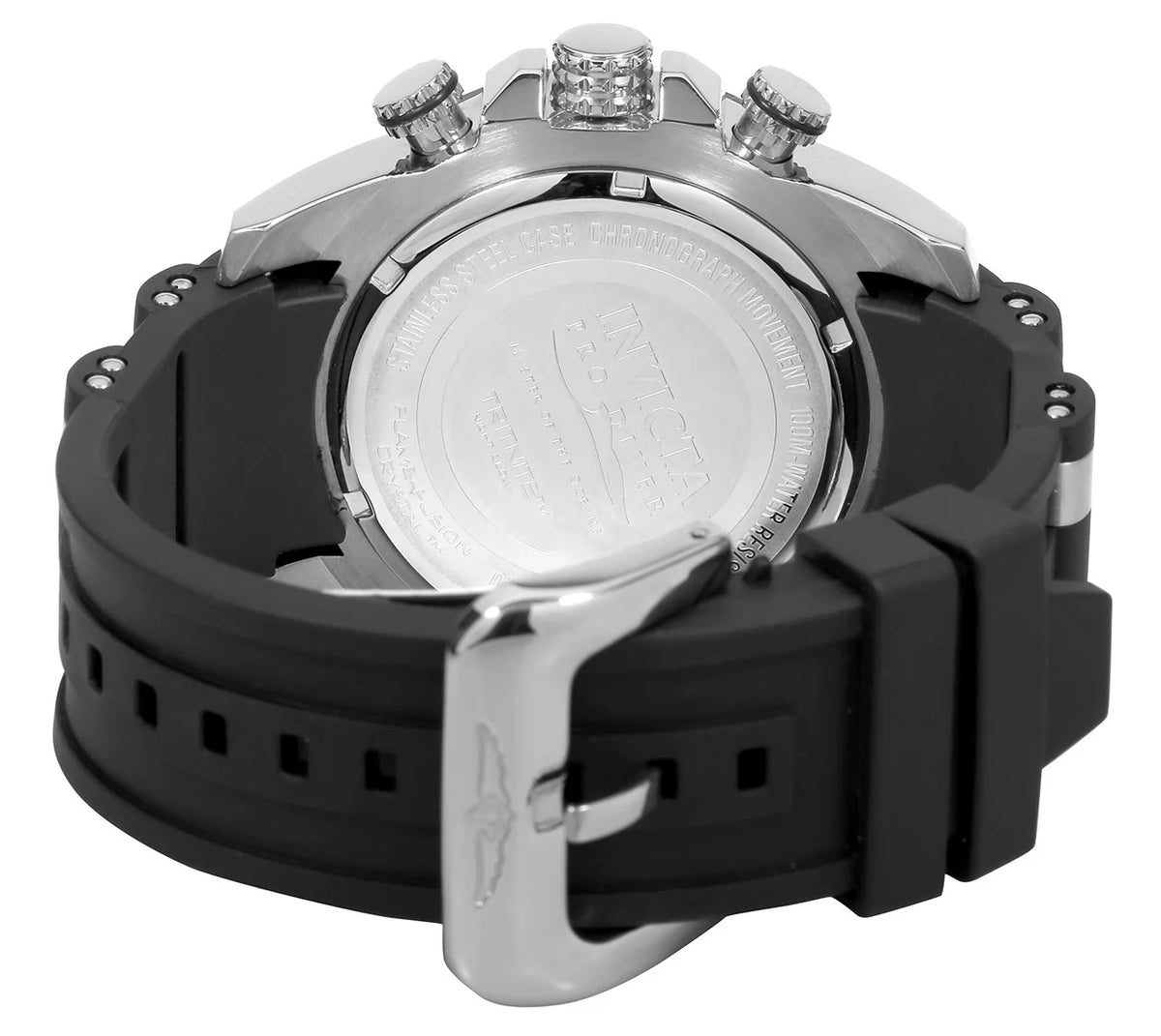 Invicta Men's Pro Diver Quartz Chronograph Black Dial Watch