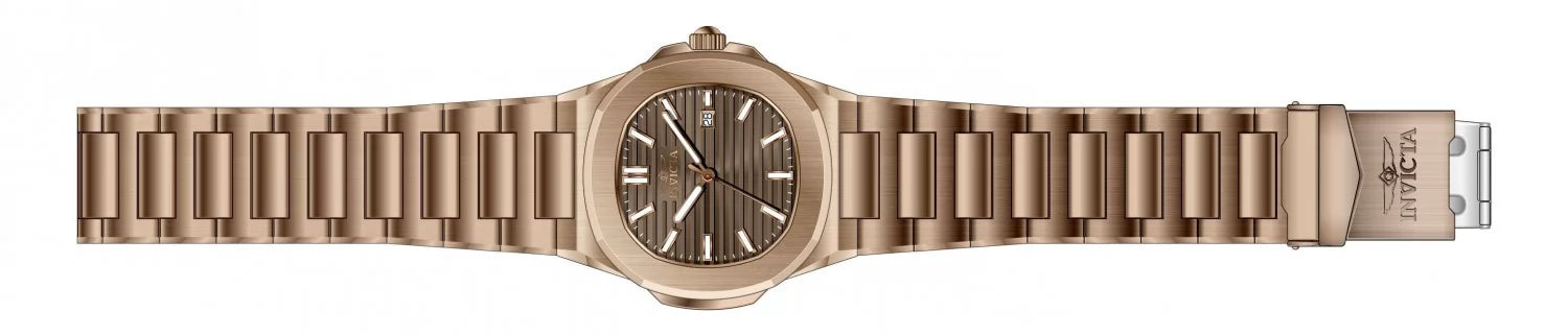 Invicta Men's Speedway Quartz 3 Hand Brown Dial Watch