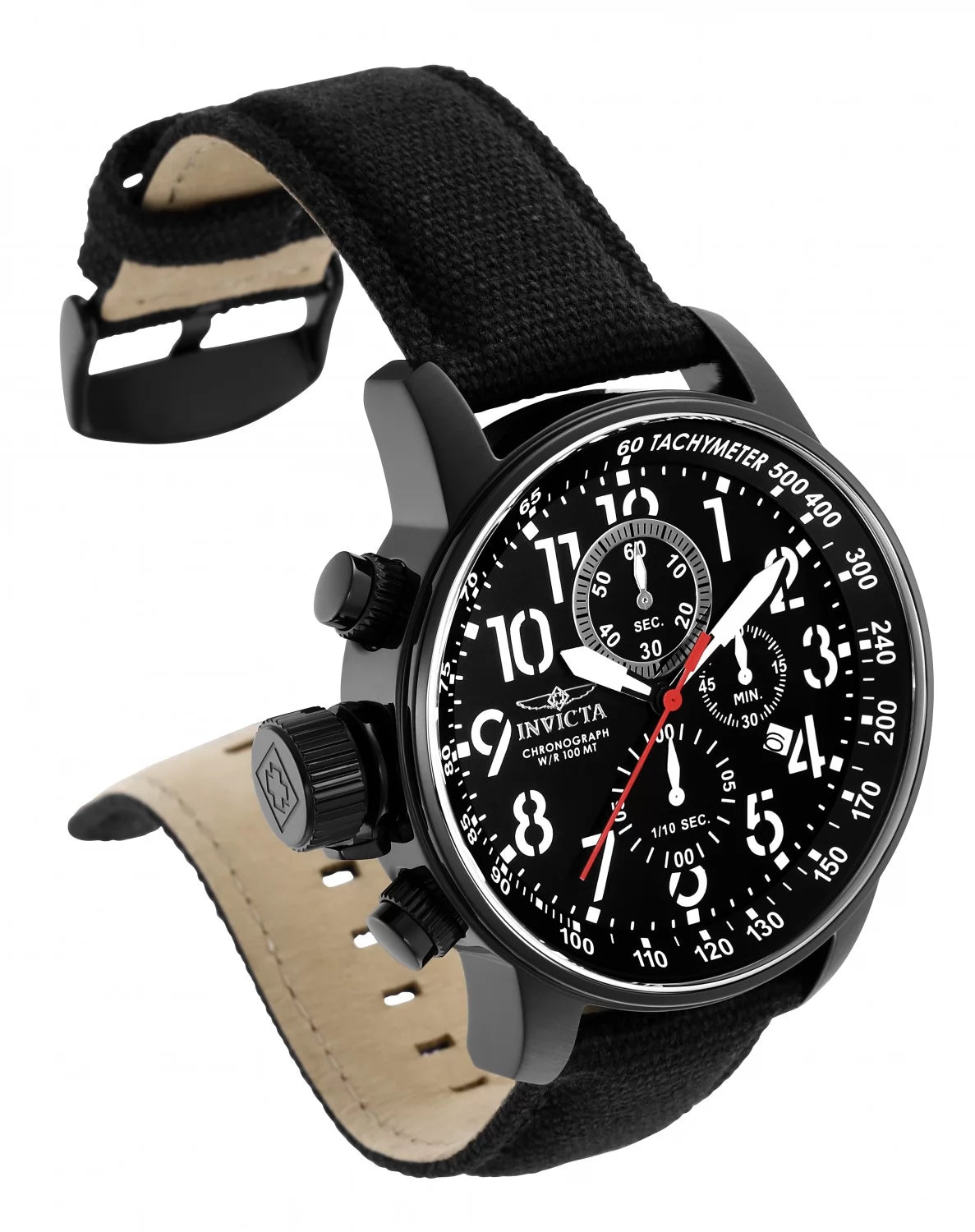 Invicta Men's I-Force Quartz Chronograph Black Dial Watch