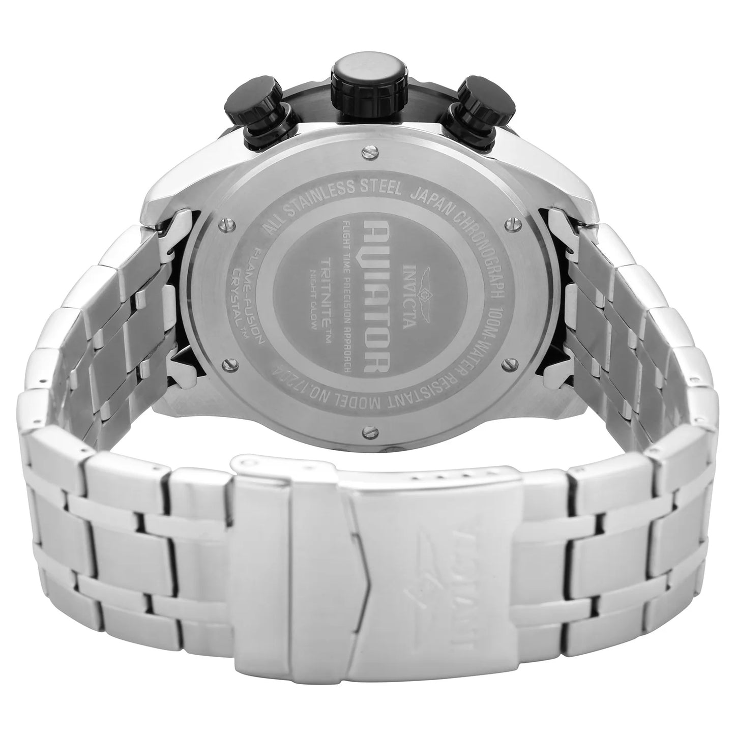 Invicta Women's Aviator Quartz Chronograph Gunmetal Dial Watch