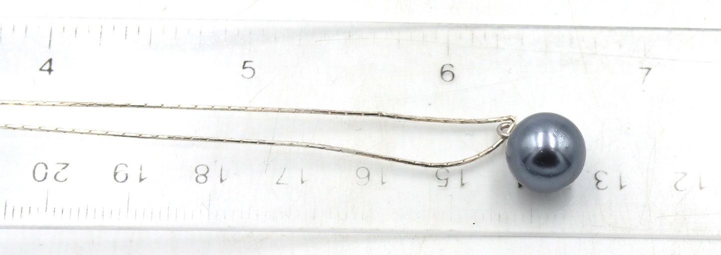 Group lot of Vintage 925 sterling silver necklaces