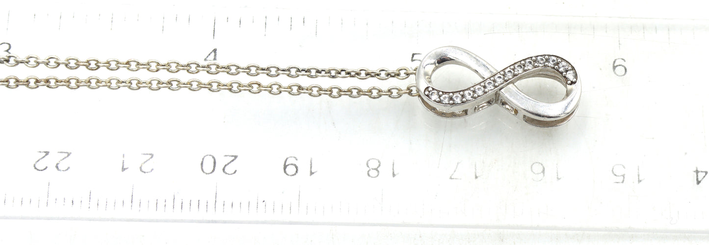 Group lot of 8 Vintage 925 sterling silver necklaces