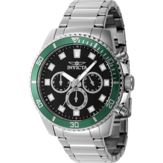 Invicta Pro Diver Chronograph GMT Black Dial Men’s Watch