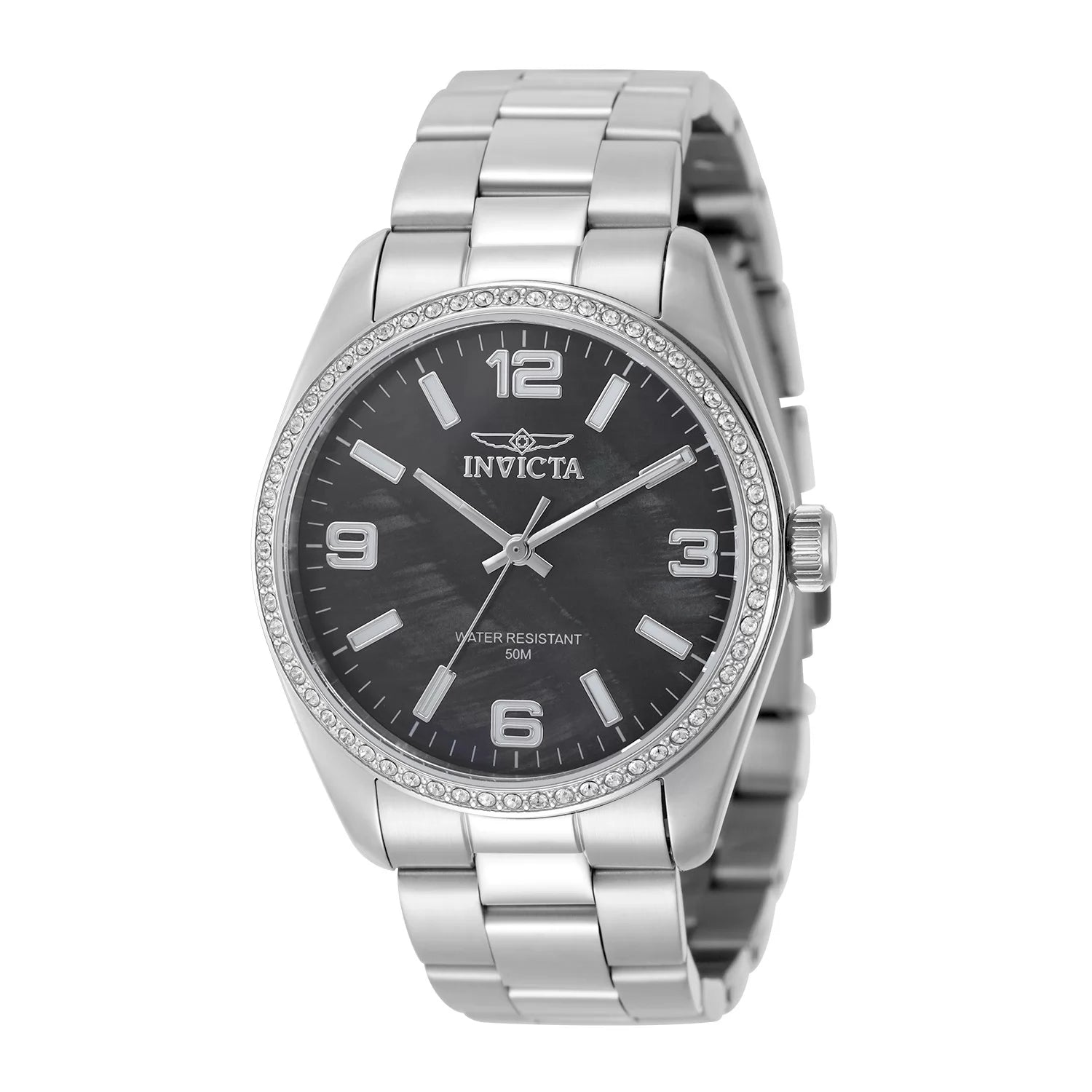 Invicta Women's Specialty Quartz PC21 Black Dial Watch