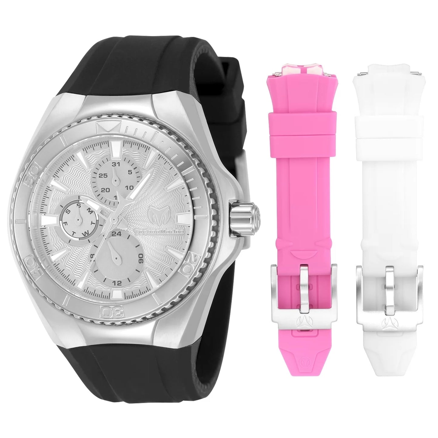Technomarine Women's Cruise Quartz Chronograph Silver Dial Watch