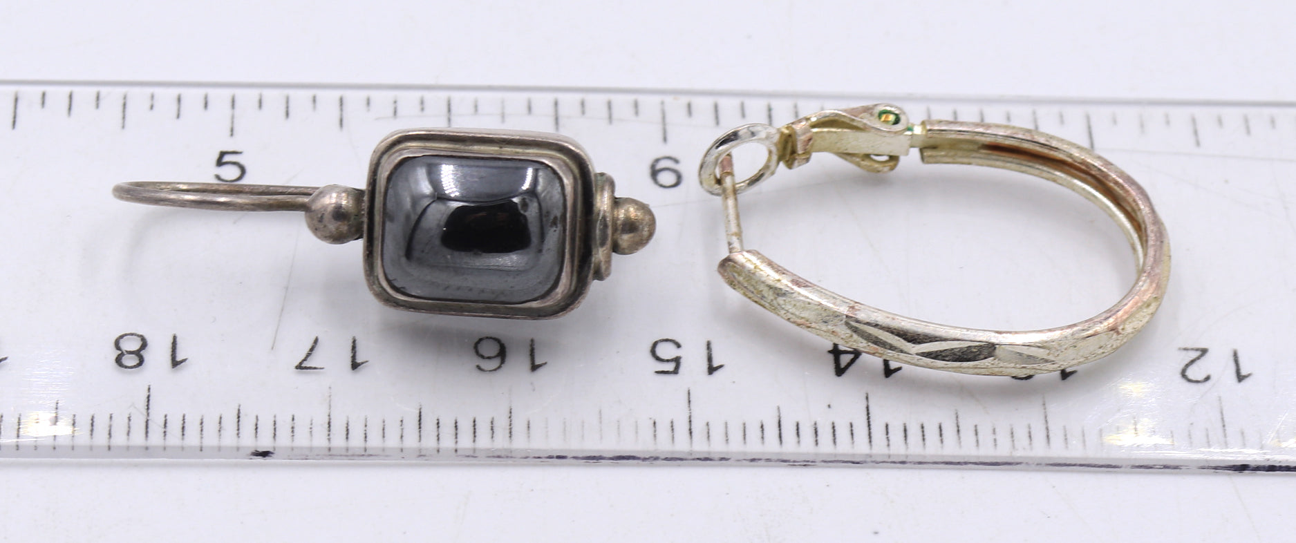 Group lot of vintage 925 sterling silver earrings