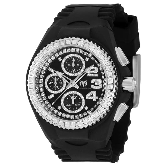 Technomarine Women's Cruise Quartz Chronograph Black Dial Watch