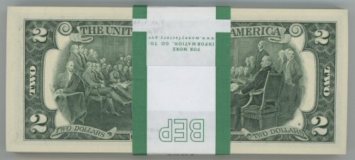 2017-A Series $2 Federal Reserve Notes – Sequential Pack (B)