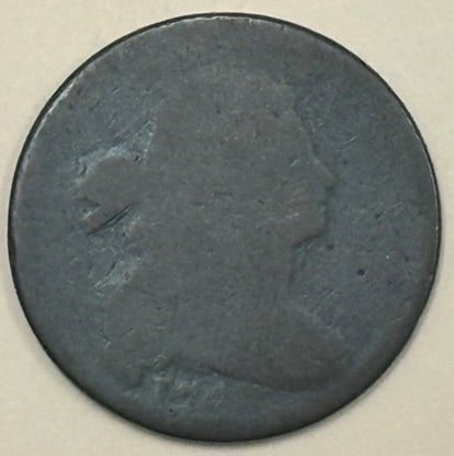 1798 Draped Bust Large Cent  Early U.S. Copper Coin Scarce 18th Century Issue AG Details