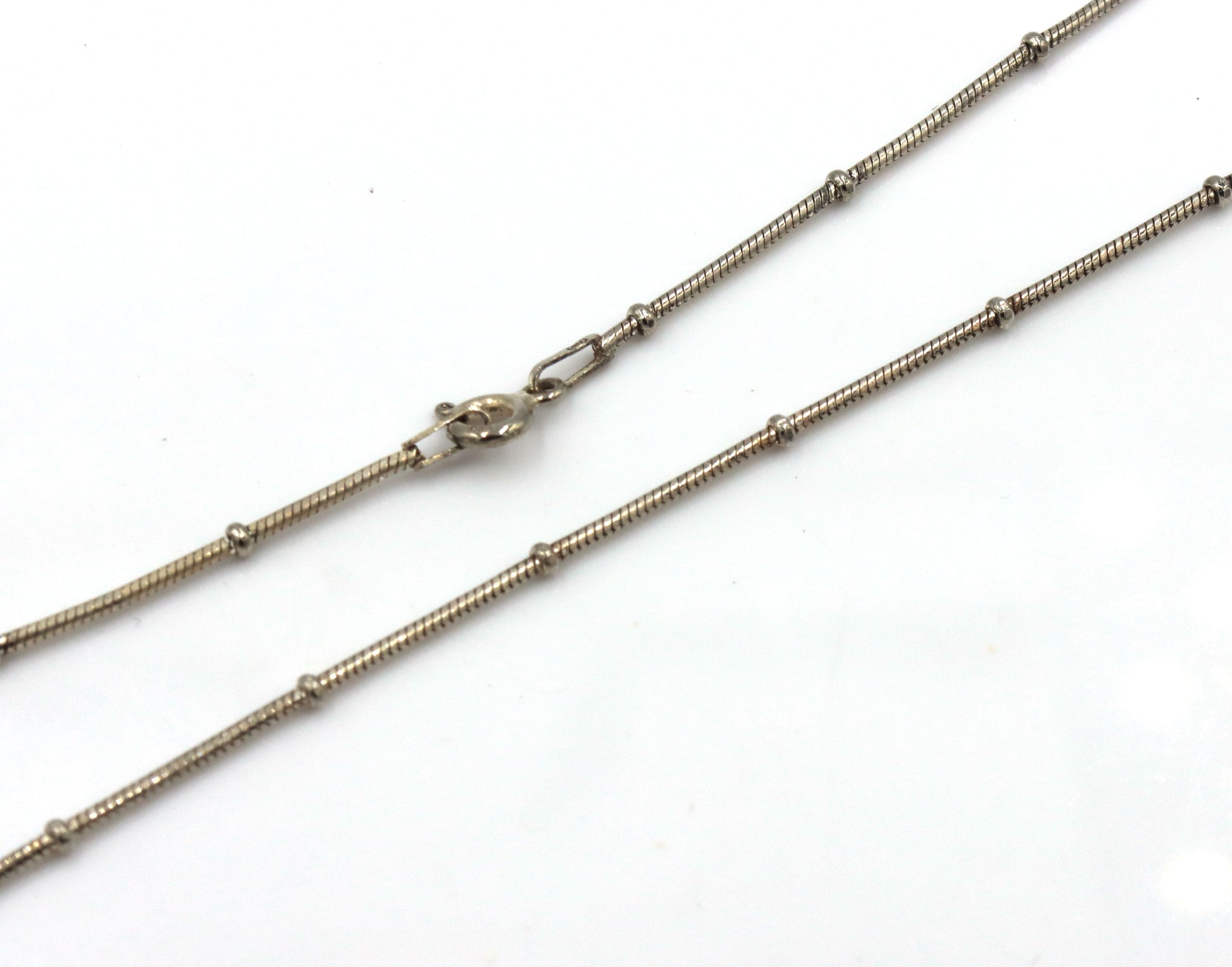 Vintage 925 sterling silver group lot of 7 chain necklaces