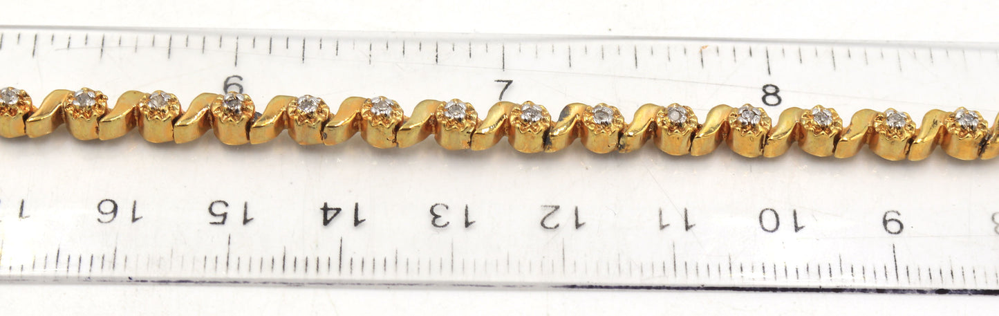 Vintage 925 sterling silver lot of 6 bracelets