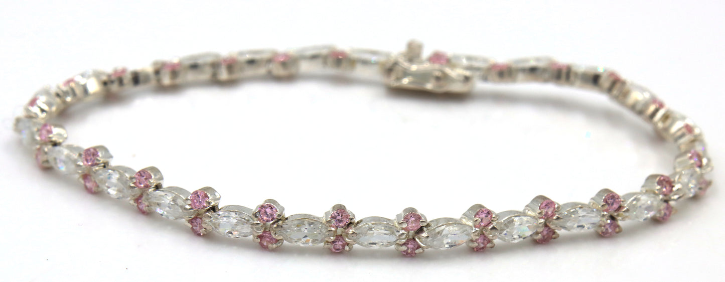 Group lot of 4 vintage 925 sterling silver bracelets