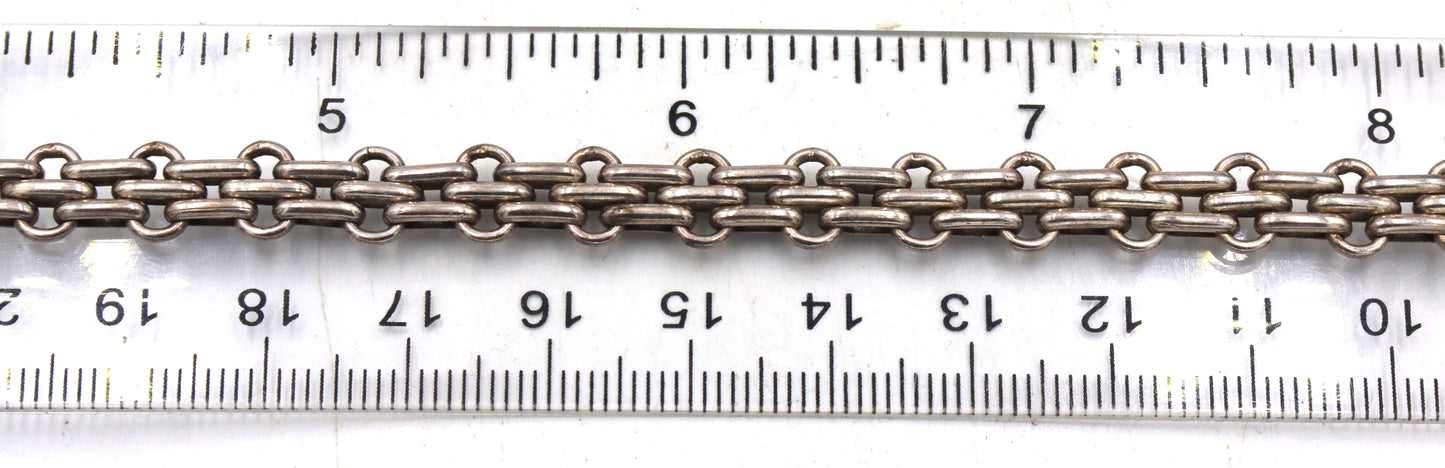 Group lot of 4 vintage 925 sterling silver bracelets