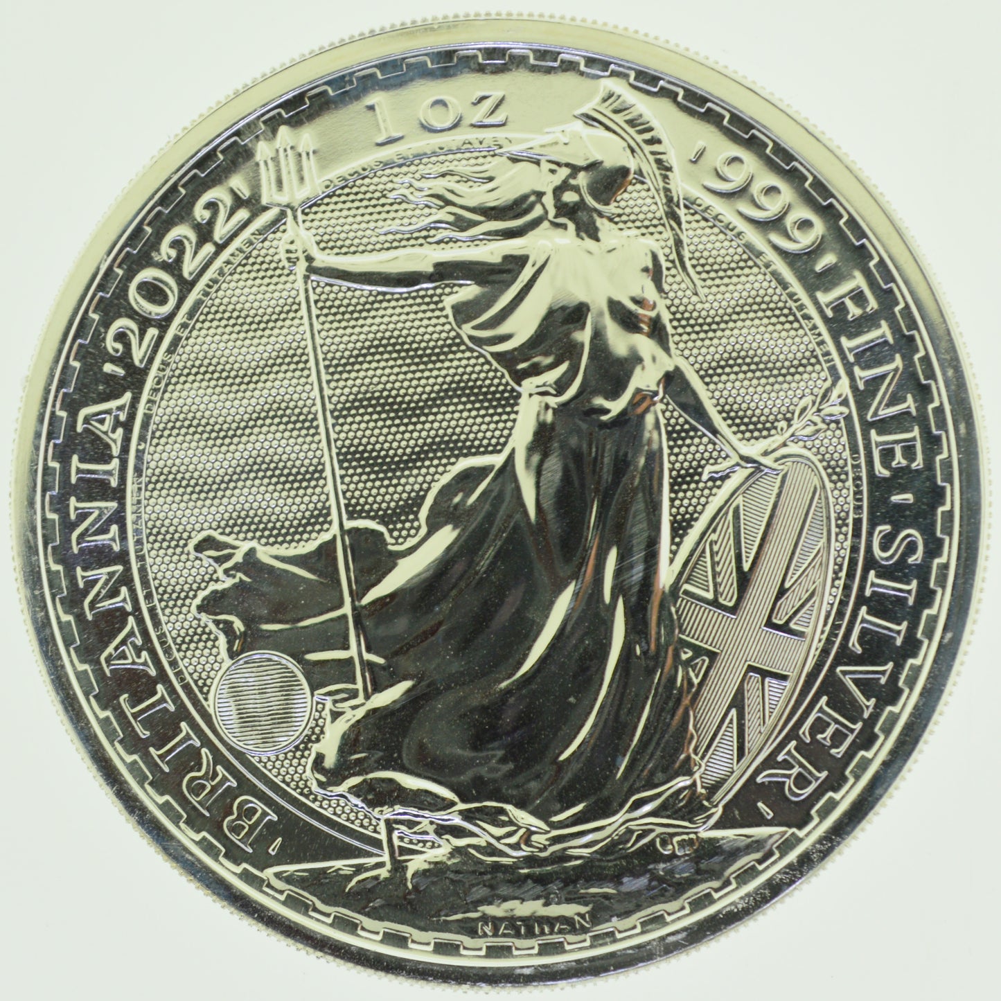 2022 Great Britain Britannia 1 oz .999 Fine Silver Coin