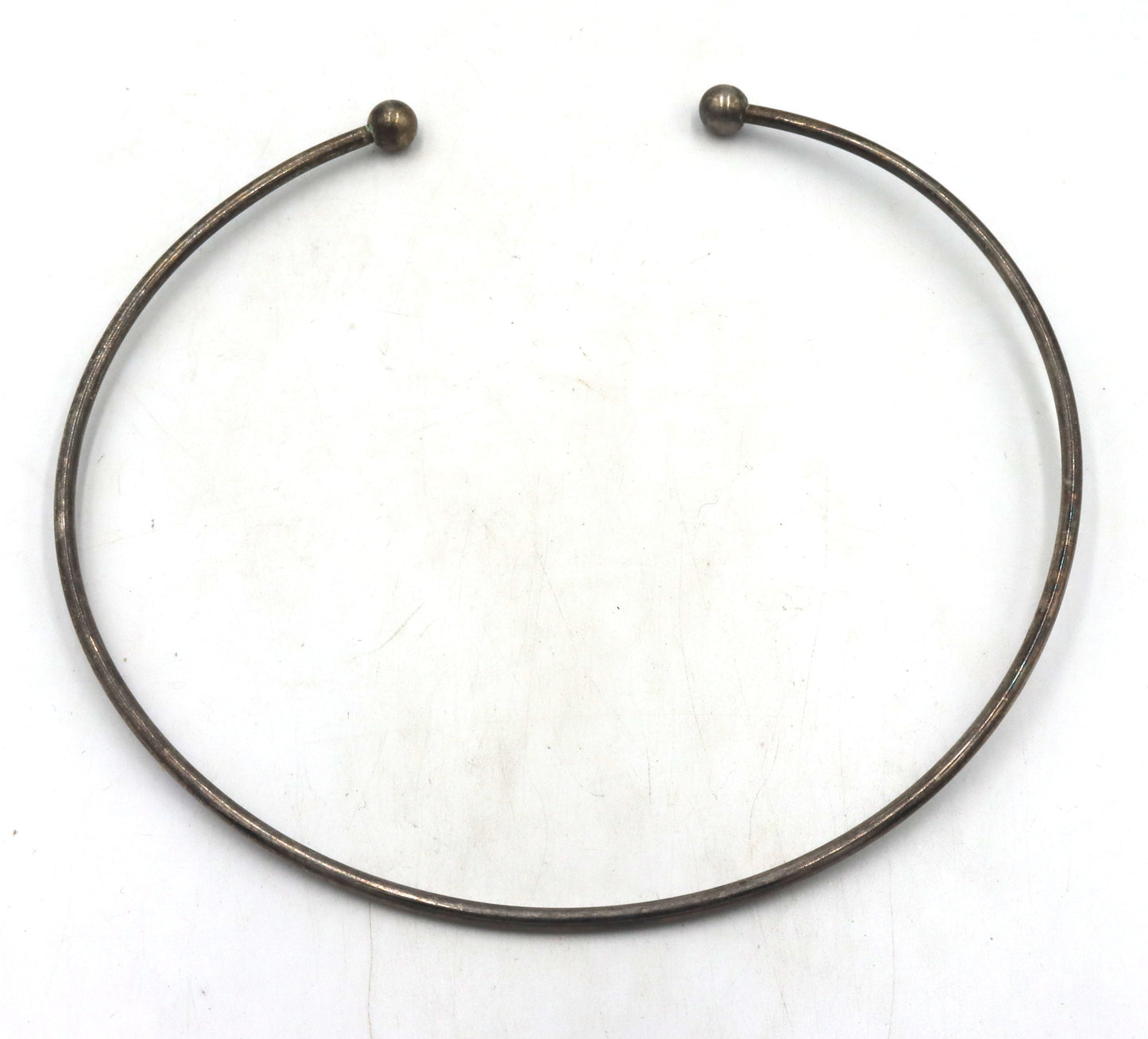 Group of vintage 925 sterling silver cuff collars