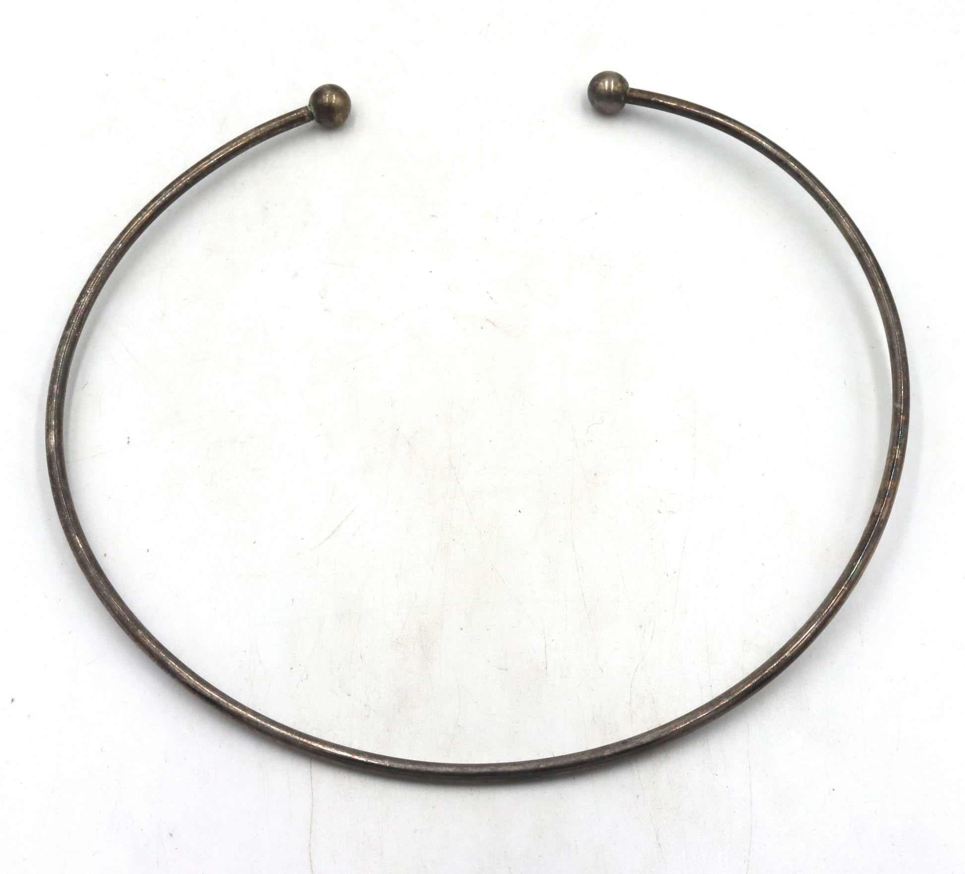 Group of vintage 925 sterling silver cuff collars