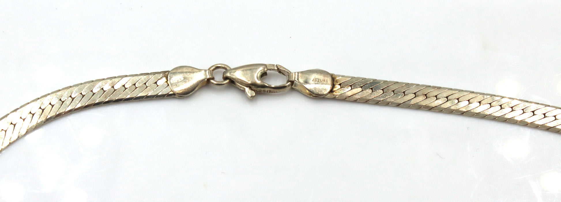 Lot of 2 Vintage 925 sterling silver necklaces