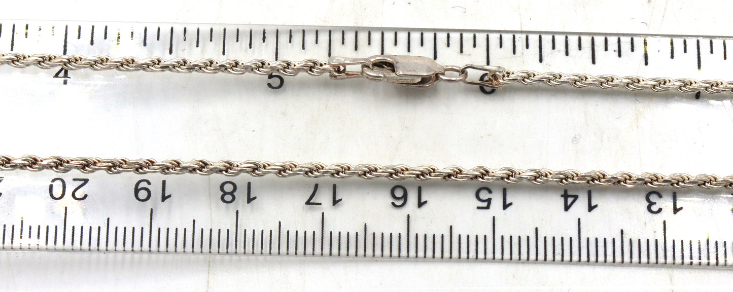 Group lot of 6 vintage 925 sterling silver necklaces