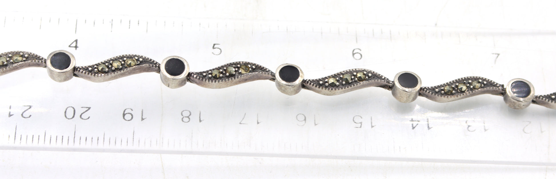 Group lot of 5 Vintage 925 sterling silver bracelets
