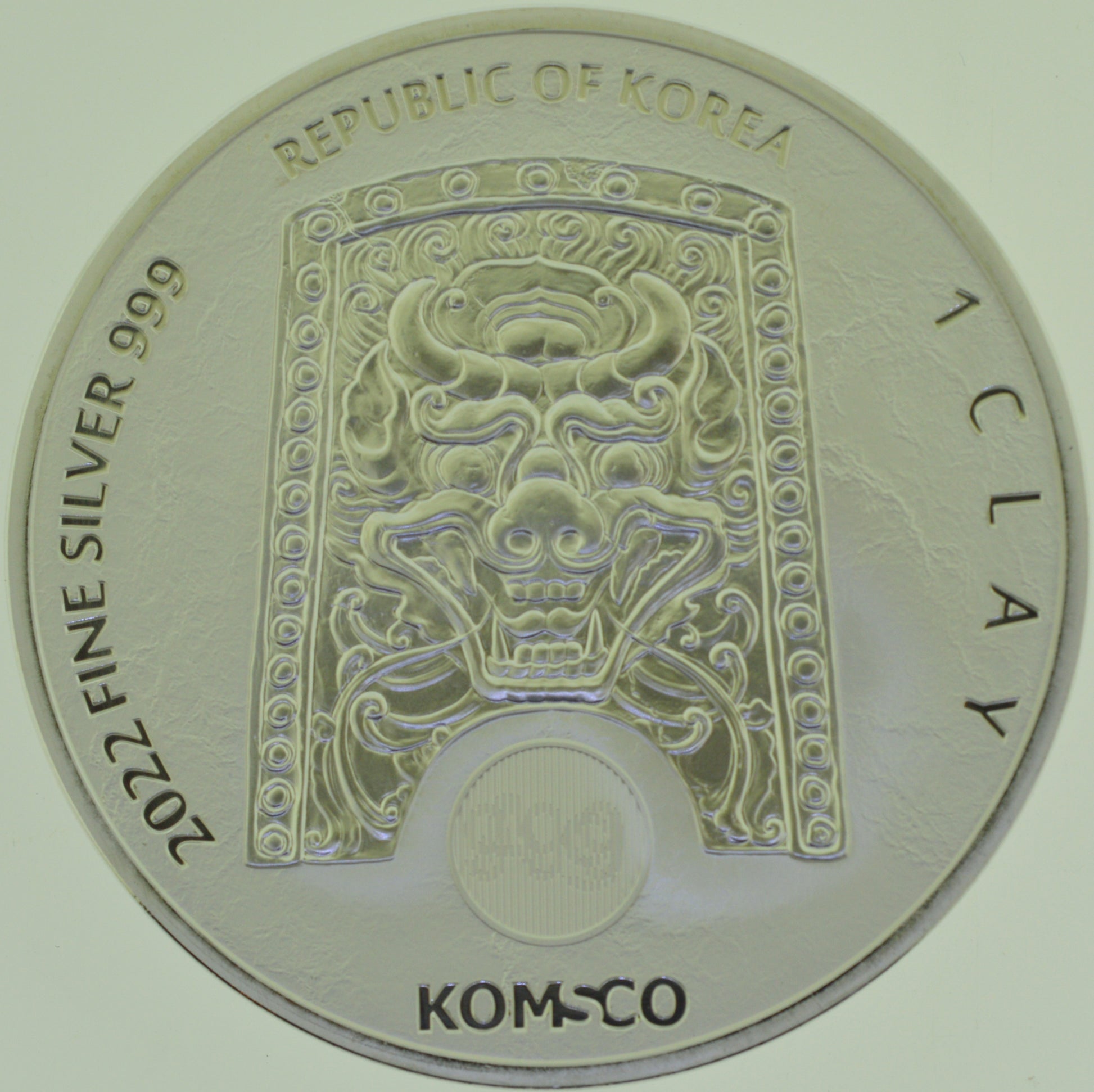 2022 Chiwoo Cheonwang South Korea 1 oz .999 Fine Silver Coin