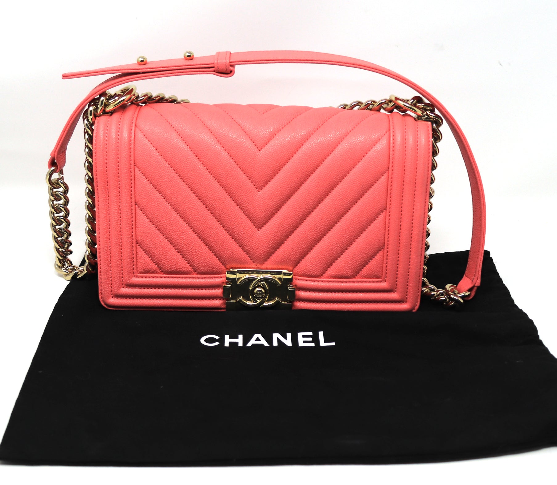 Chanel Medium Chevron boybag